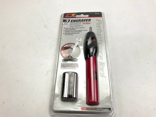 Performance Tool 20187 DIY Electric Etching Engraving Pen - Battery Operated