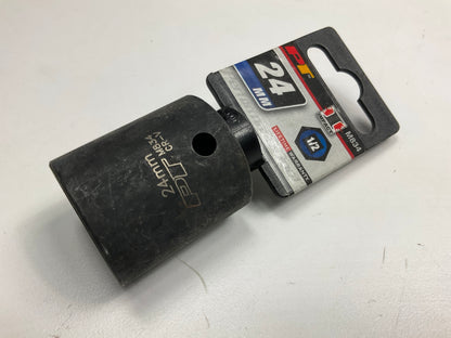 Performance Tool M834 1/2'' Drive 24 Mm 6-Point Standard Impact Socket