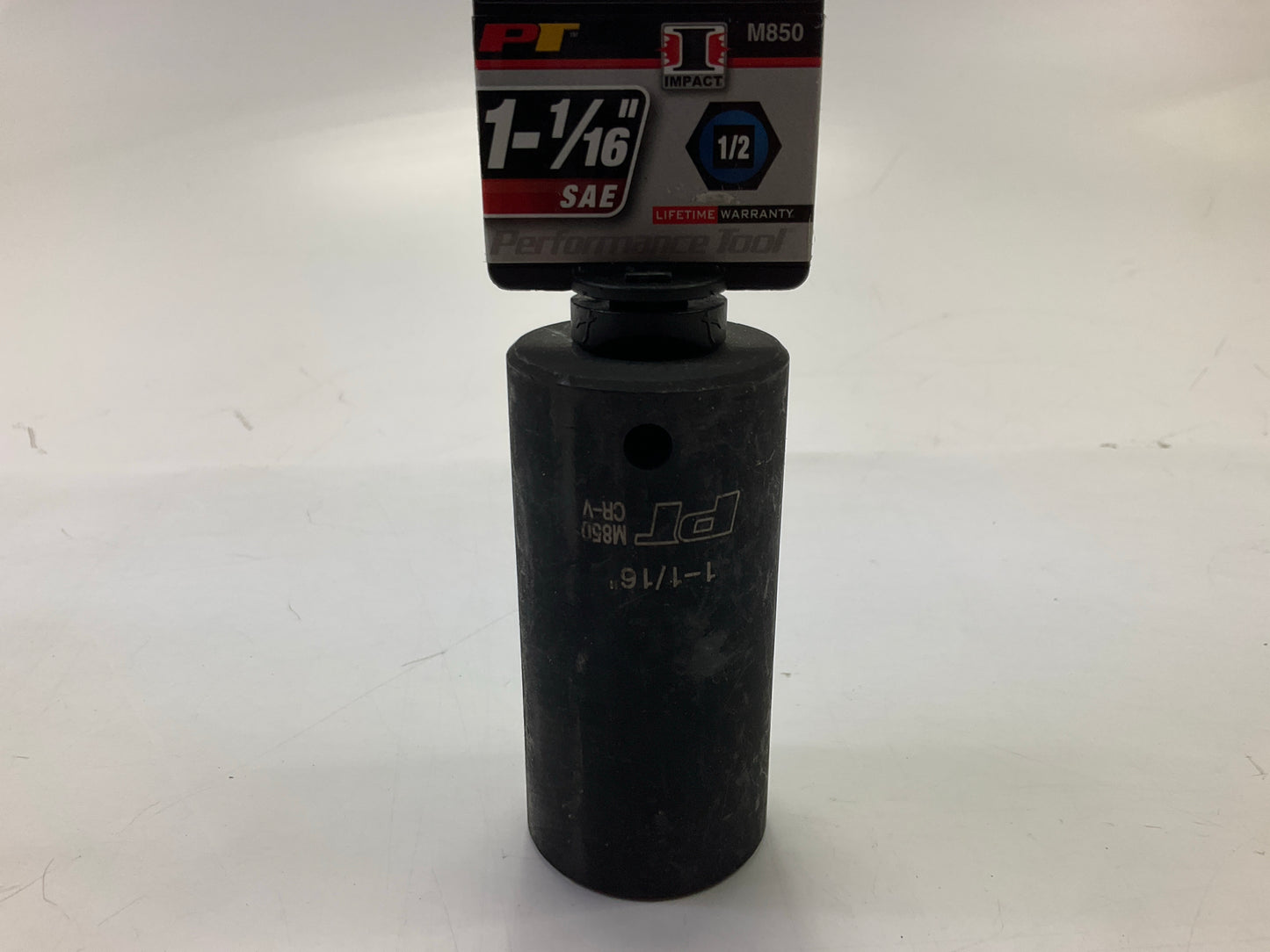Performance Tool M850 1/2 In. Drive 1-1/16'' Deep Well Impact Socket