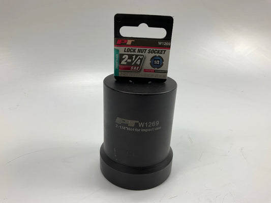 Performance Tool W1269 1/2 Ton 4 Wheel Drive Wheel Bearing Locknut Socket 2-1/4''
