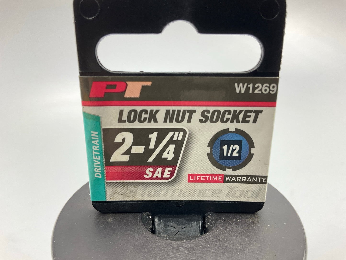 Performance Tool W1269 1/2 Ton 4 Wheel Drive Wheel Bearing Locknut Socket 2-1/4''
