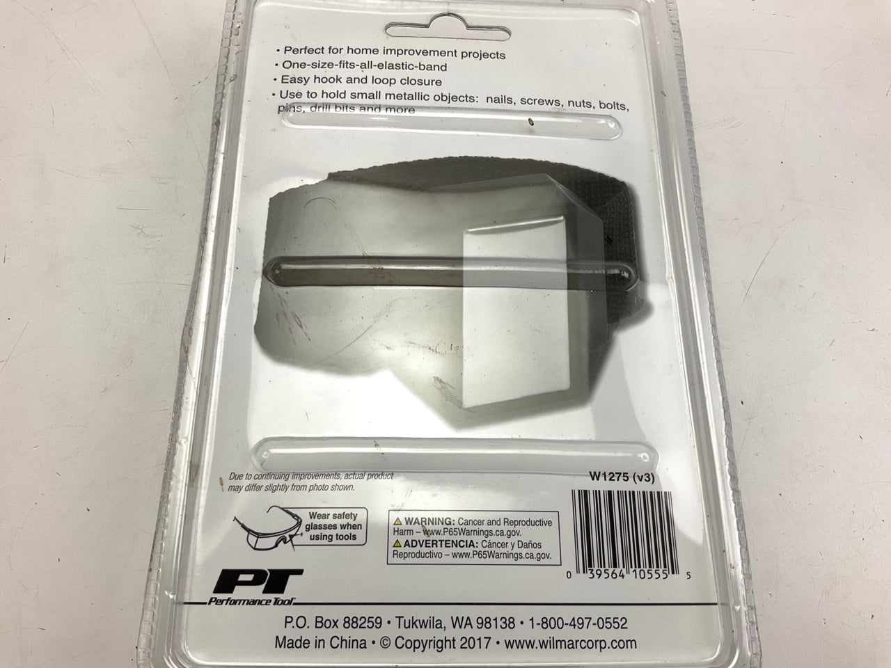 Performance Tool W1275 Magnetic Wrist Band, One Size