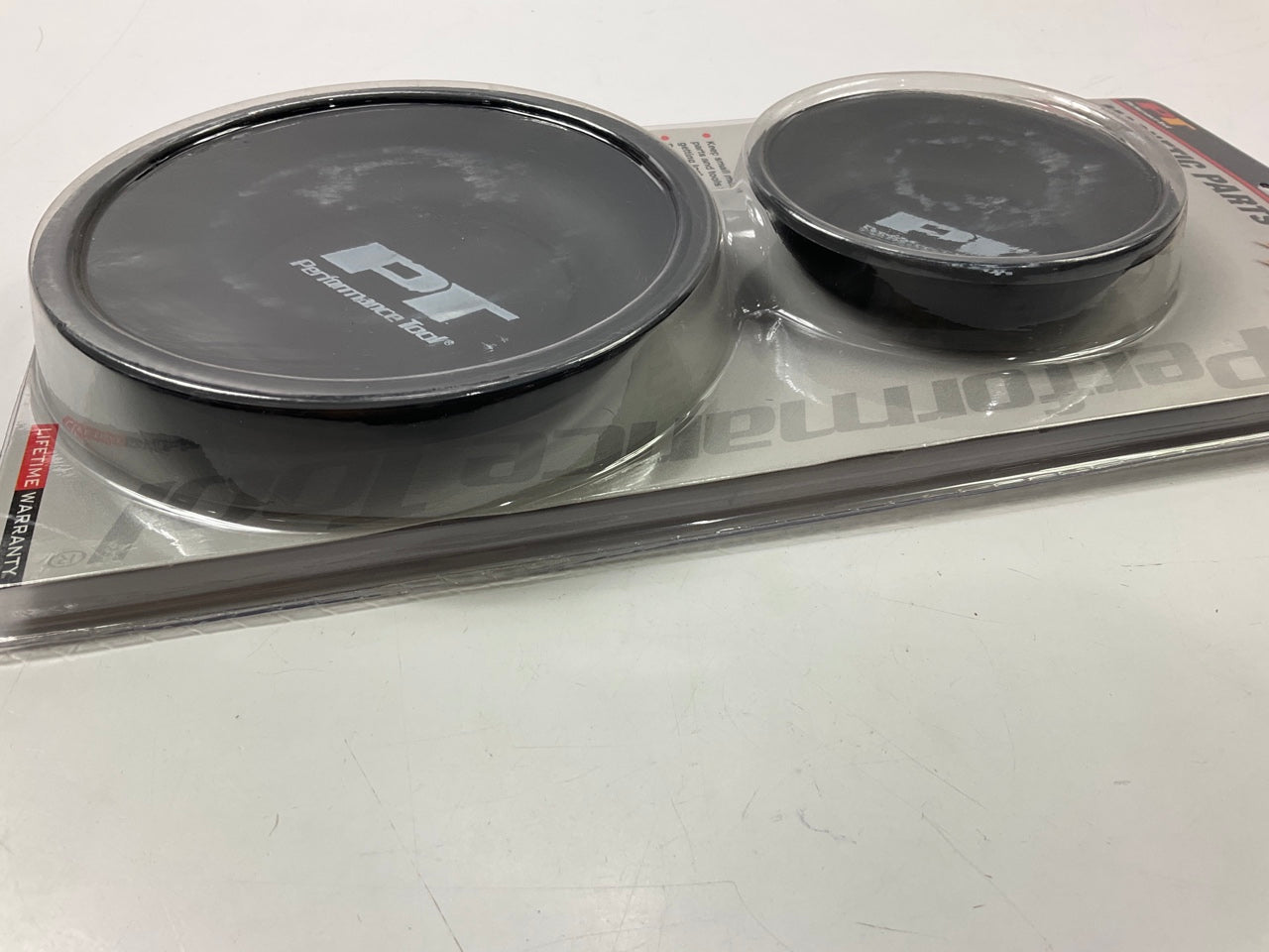 Performance Tool W1280 5.5'' And 4'' Rubber Black Magnetic Parts Tray Set