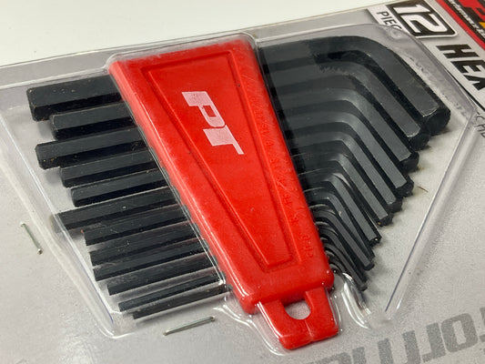 Performance Tool W1391 12-Piece SAE Hex Key Wrench Set