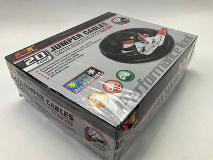 Performance Tool W1669 20' Commercial Duty 2-Gauge 800 PEAK AMP Jumper Cables