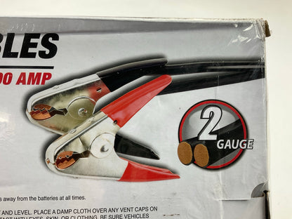 Performance Tool W1669 20' Commercial Duty 2-Gauge 800 PEAK AMP Jumper Cables