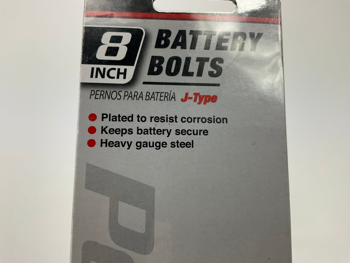Performance Tool W1694C 8 Inch J Style Battery Bolts