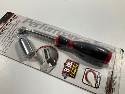 Performance Tool W1927 Swivel LED Magnetic Pickup Tool, Picks-Up Up To 8 Lbs