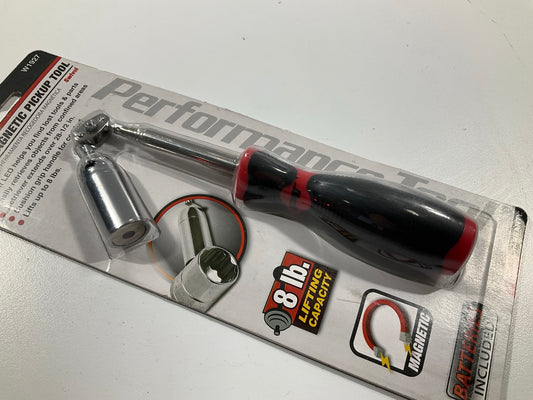 Performance Tool W1927 Swivel LED Magnetic Pickup Tool, Picks-Up Up To 8 Lbs
