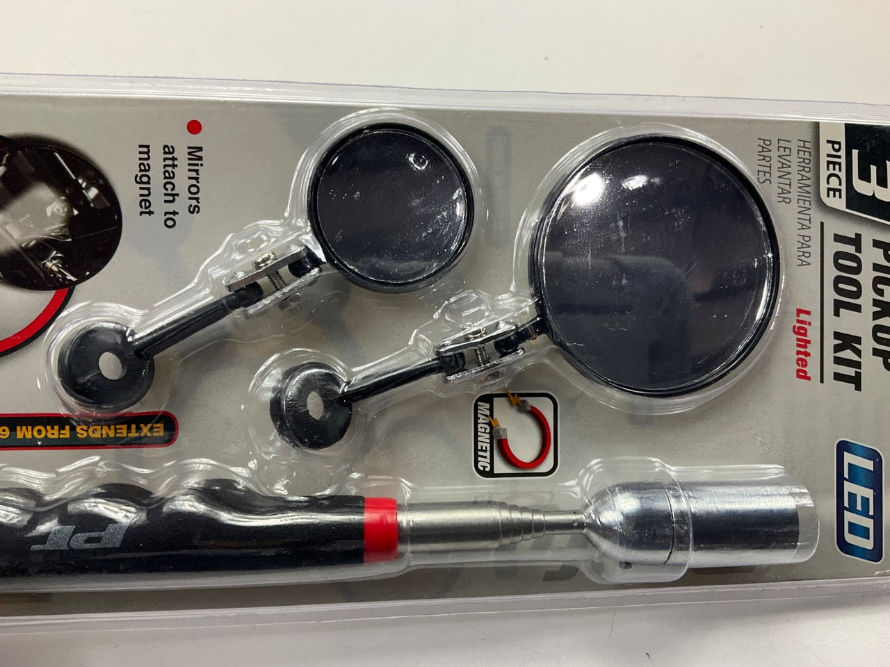 Performance Tool W1935 3-piece 33'' Lighted Inspection Kit