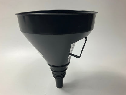 Performance Tool W227 Removable Spout Oil Jug Funnel W/ Easy Hold Handle