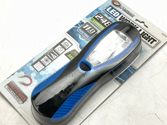 Performance Tool W2424 248 Lumen Super Bright Handheld LED Work Light With Hook