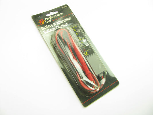 Performance Tool W2980 Battery And Alternator Voltage Tester