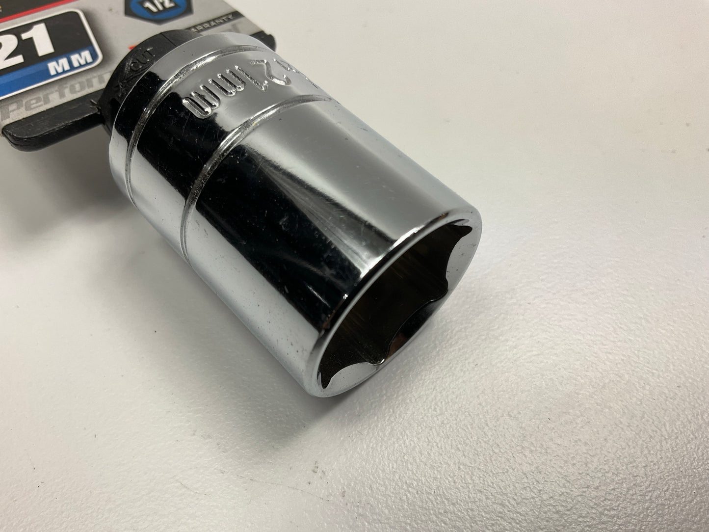 Performance Tool W32221 1/2'' Drive 21 Mm 6-Point Metric Standard Socket