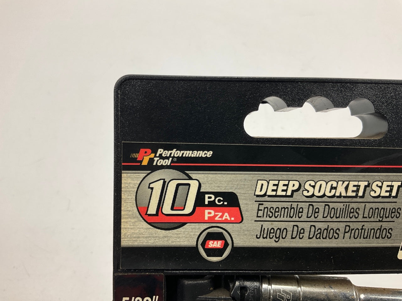 Performance Tool W36300 1/4'' 10 PC SAE Deep Socket Set