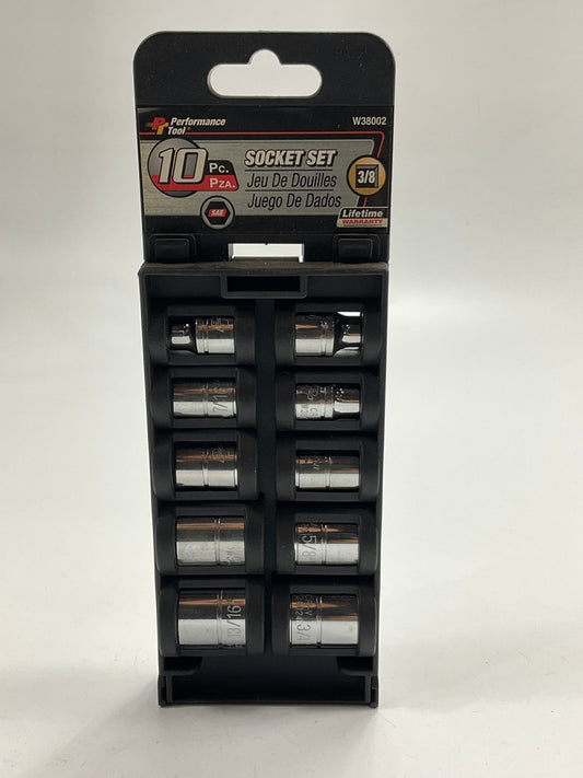 Performance Tool W38002 3/8''  Drive Standard Socket Set