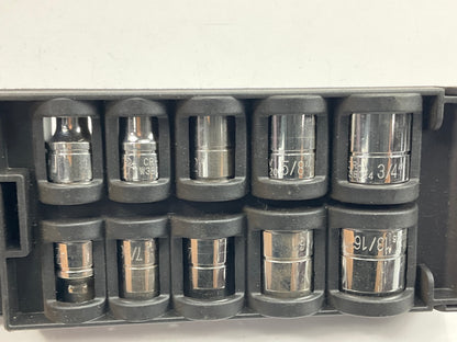 Performance Tool W38002 3/8''  Drive Standard Socket Set