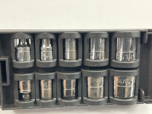 Performance Tool W38002 3/8''  Drive Standard Socket Set