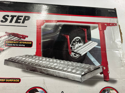 Adjustable Truck Tire Step RV SUV Hitch Mounted Tirestep Over Wheel Platform