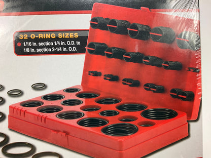 Performance Tool W5202 407 Pc SAE O-Ring Assortment, 32 Sizes