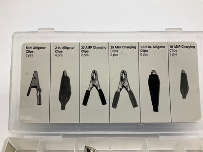Performance Tool W5209 24-Piece Alligator Clip Assortment