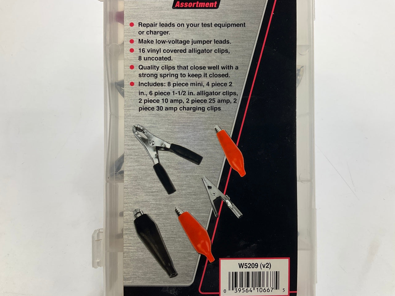 Performance Tool W5209 24-Piece Alligator Clip Assortment