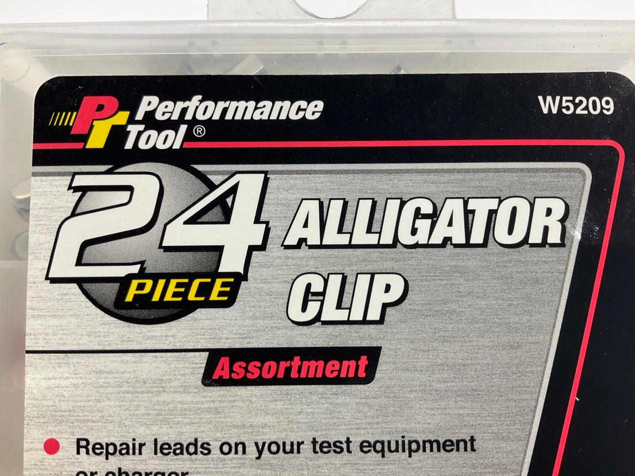 Performance Tool W5209 24-Piece Alligator Clip Assortment