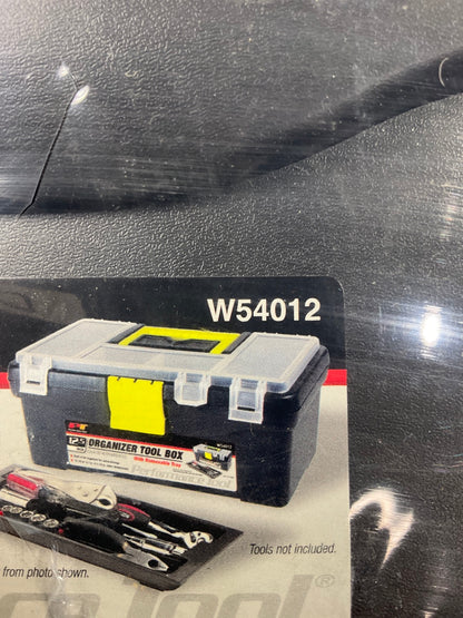 Performance Tool W54012 Plastic Tool Box With Tool Tray (12.5'' W X 7'' D X 6'' H)