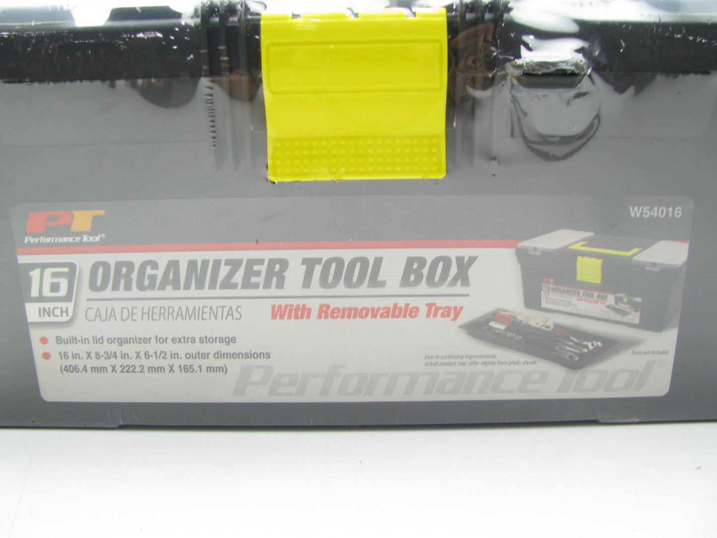 Performance Tool W54016  16'' Plastic Tool Box With Organizer