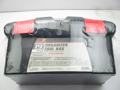 Performance Tool W54019 19-Inch Plastic Organizer Tool Box