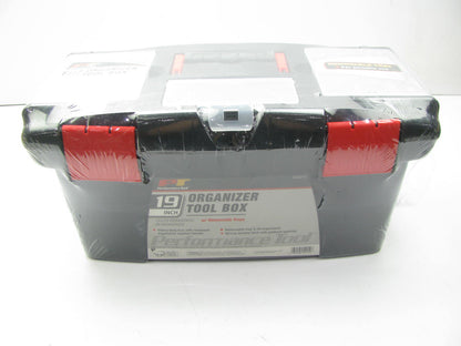 Performance Tool W54019 19-Inch Plastic Organizer Tool Box
