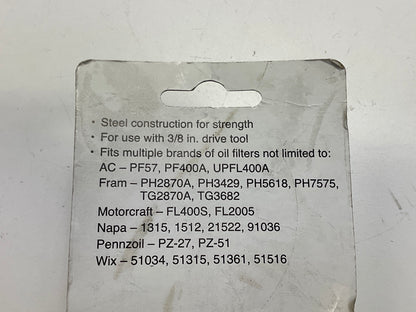 Performance Tool W54062 Filter Cap Wrench 74/76mm 15 Flute