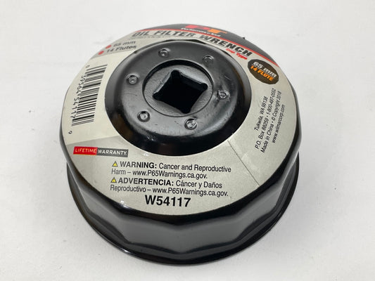 Performance Tool W54117 Heavy Duty Oil Filter Wrench 65mm, 14 Flutes