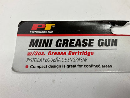 Performance Tool W54205 Mini Pistol Grip Grease Gun W/ Grease