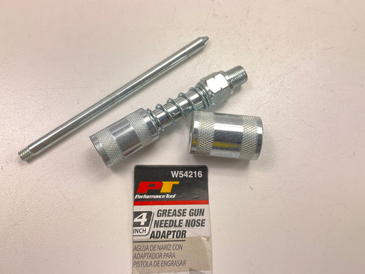 Performance Tool W54216 4'' Grease Gun Needle Nose Adapter