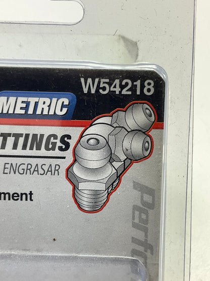 Performance W54218 6mm Metric Grease Zerk Fittings Kit: Straight, 45 & 90 Degree