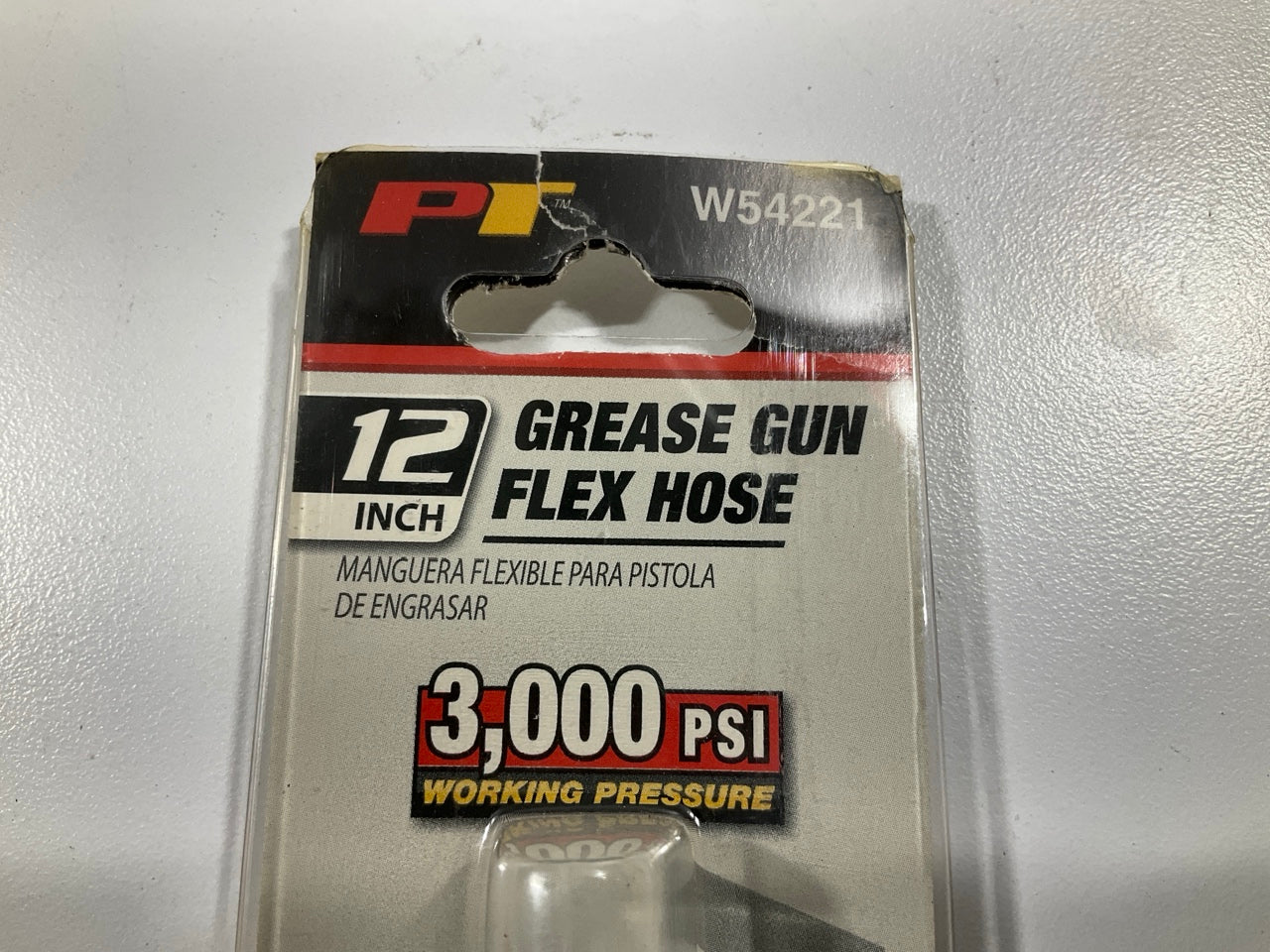 Performance Tool W54221 12'' Flex Grease Gun Hose Extension 1/8'' NPT