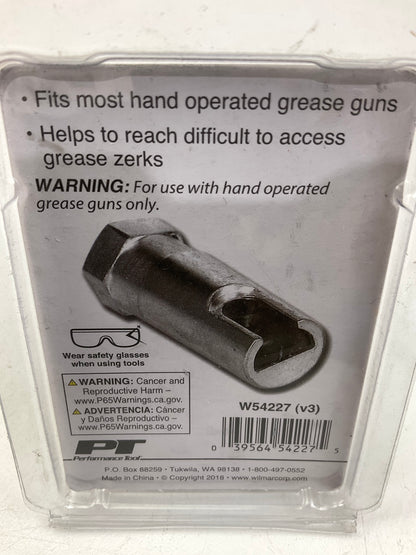 Performance Tool W54227 Right Angle Grease Gun Coupler
