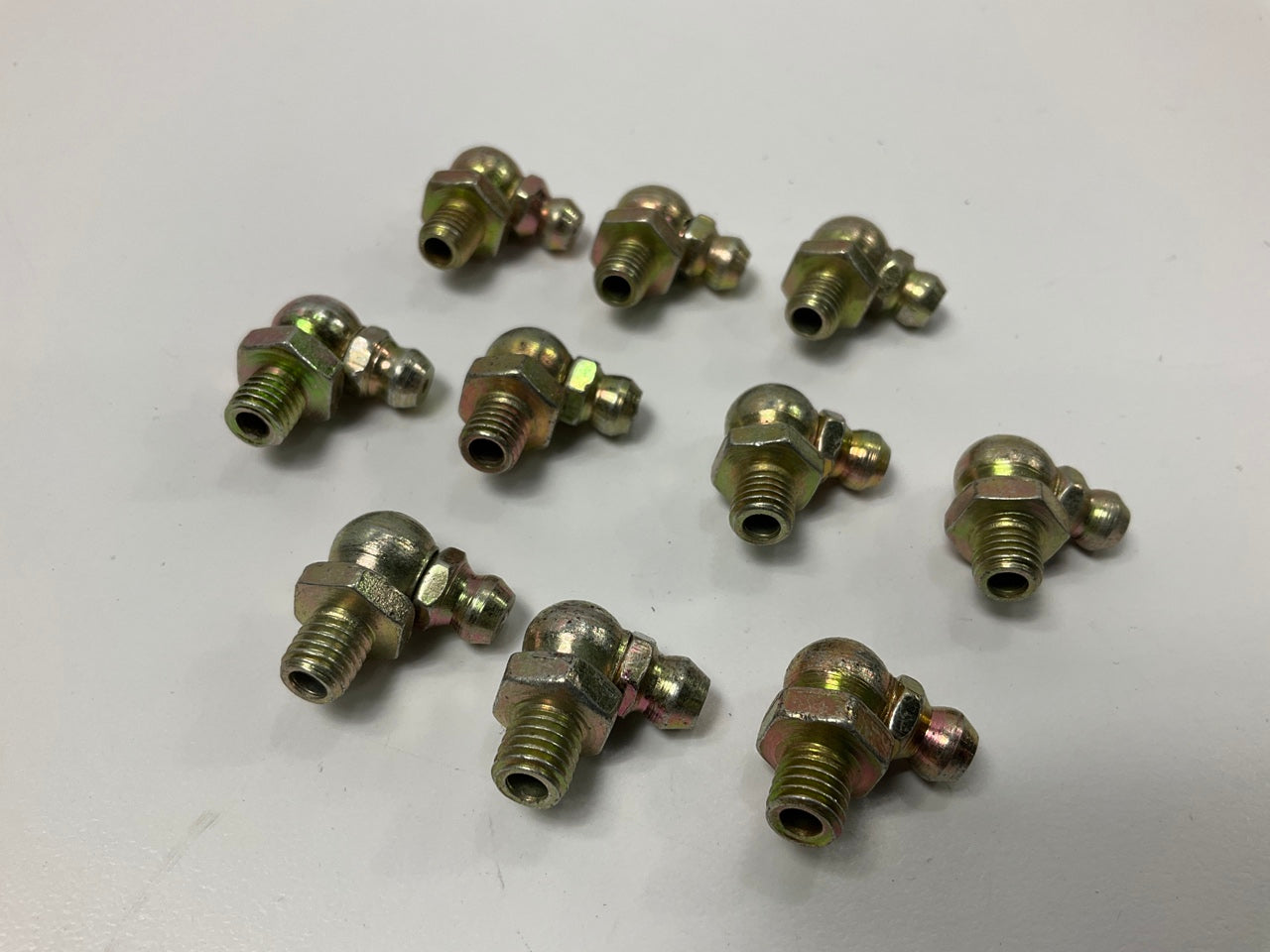 Performance Tool W54244 1/4'' X 28 NPT 90 Degree Grease Fittings, (Pack Of 10)