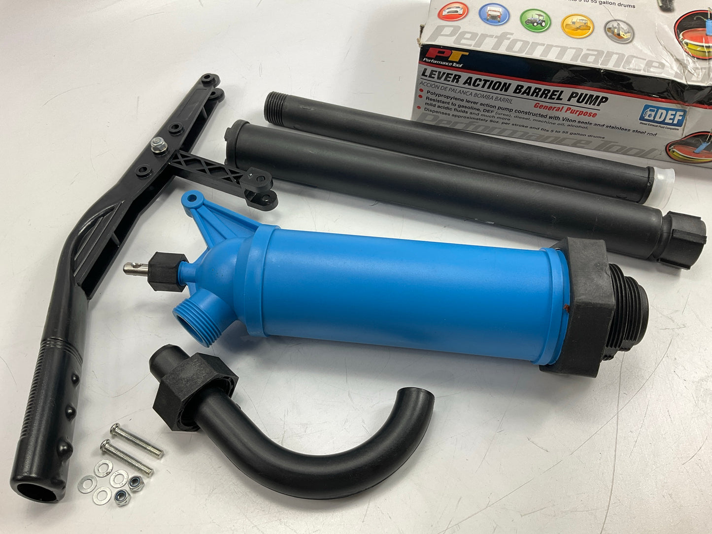 Performance W54268 Lever Action Barrel Drum Pump For 15 To 55 Gallon Drums