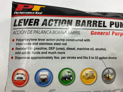 Performance W54268 Lever Action Barrel Drum Pump For 15 To 55 Gallon Drums