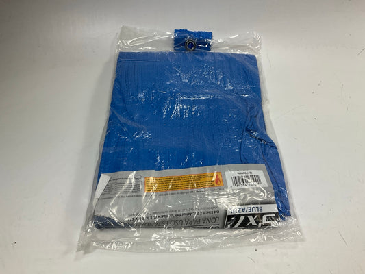 LOT OF 50 - Performance Tool W6000  5'x7' Light Duty Blue Tarps, 4 Mil Thick