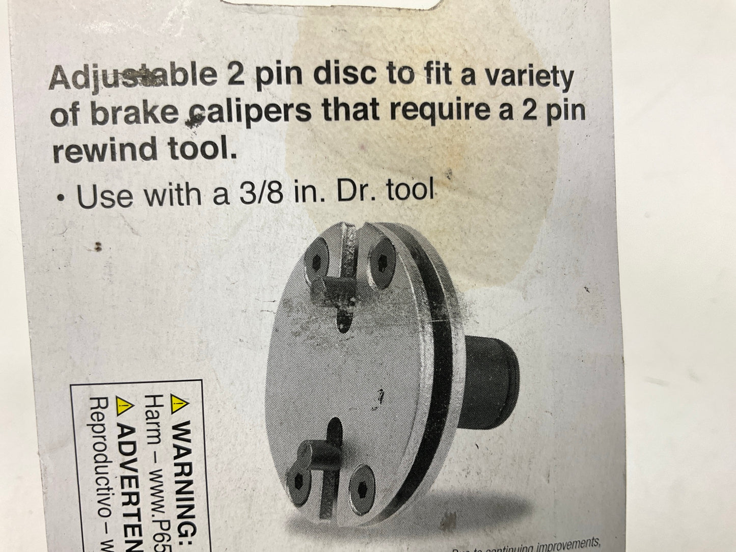 Performance Tool W80627 Caliper Tool, 2 Pin