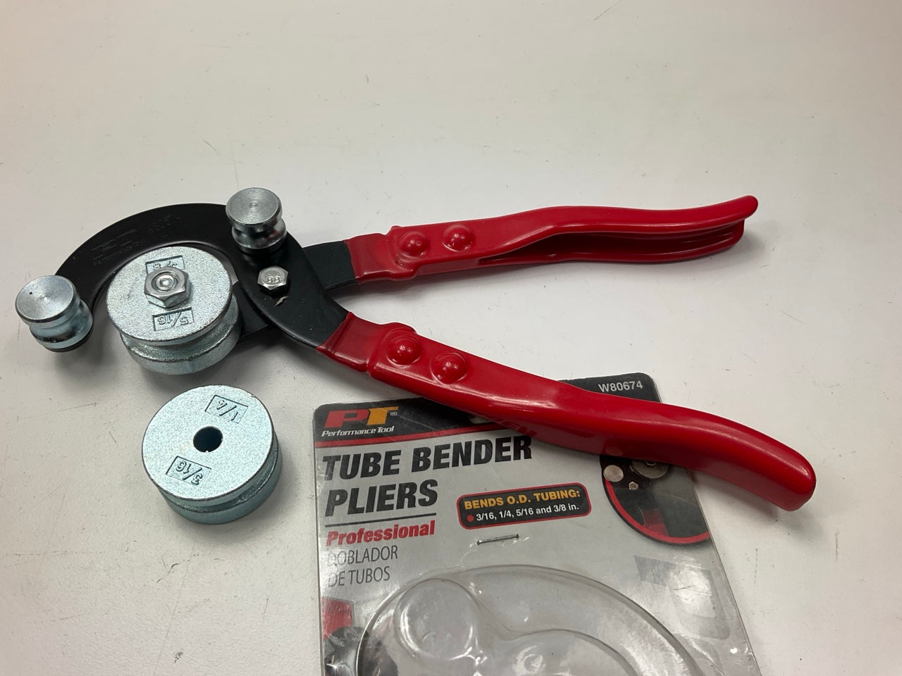 Performance Tool W80674 3/16'' To 3/8'' Professional Plier Type Tube Bender