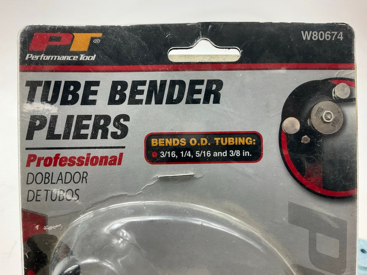 Performance Tool W80674 3/16'' To 3/8'' Professional Plier Type Tube Bender