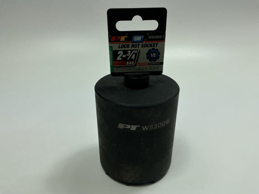 Performance Tool W83006  2-3/4'' Axle Lock Nut Socket (1/2'' Drive 9 Lug GM)