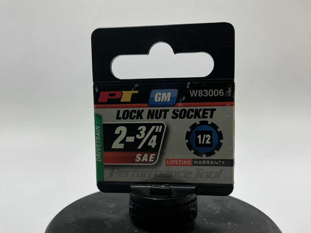 Performance Tool W83006  2-3/4'' Axle Lock Nut Socket (1/2'' Drive 9 Lug GM)