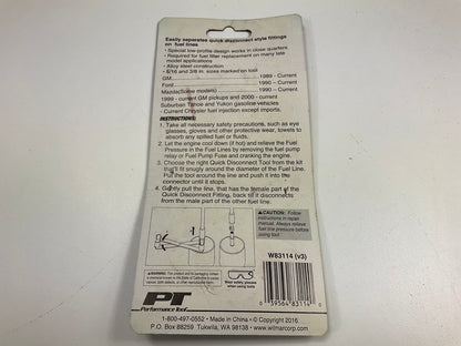 Performance Tool W83114 Scissor Fuel Line Disconnect Tool (Sizes: 5/16'' & 3/8'')