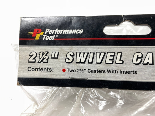 Performance Tool W85019 2-1/2'' Replacement Swivel Caster Wheels