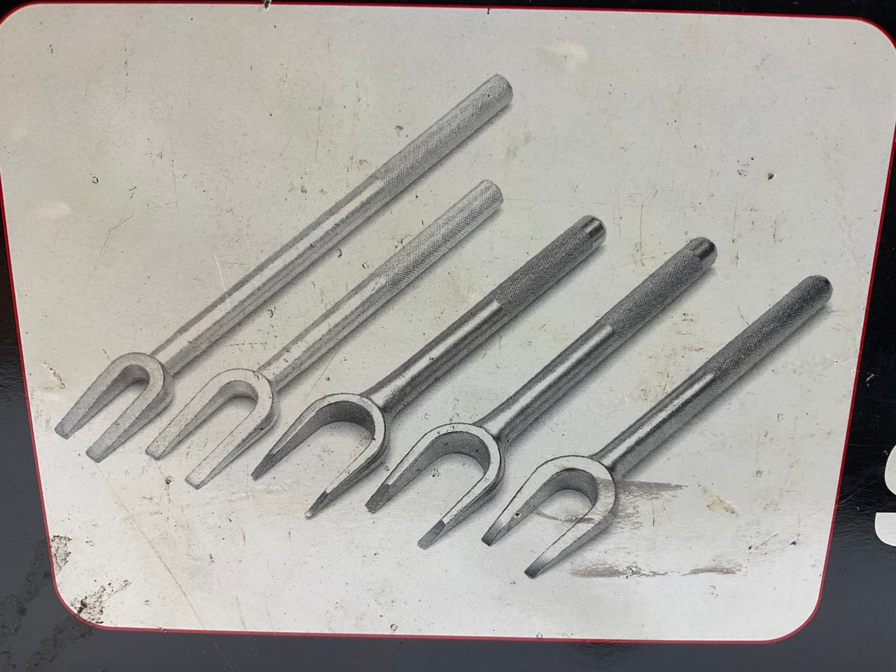 USED #4 - Performance Tool W89310 Tie Rod / Ball Joint Separator Set, 5-Piece